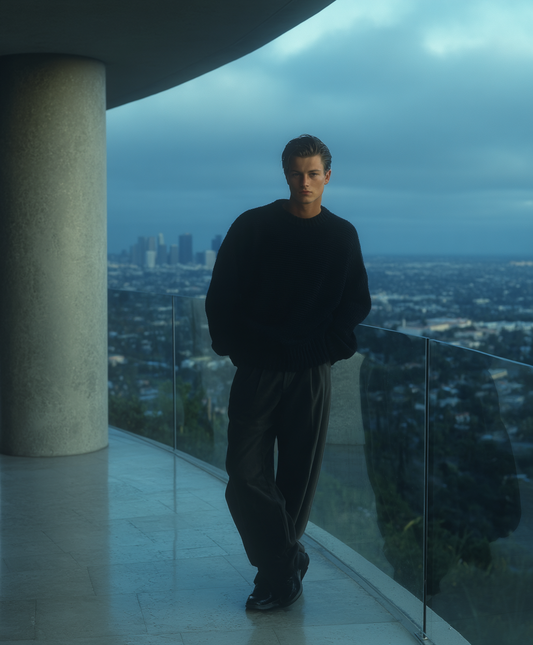 Midnight Wool Sweater